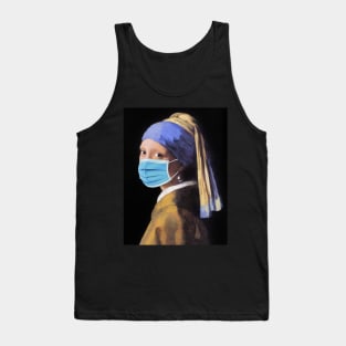 The Responsible Girl with the Pearl Earring. Tank Top